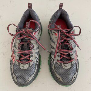 Saucony Excursion TR8 S15203-2 Athletic Trail Running Sneakers Grey Pink Grn 6.5